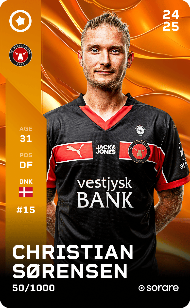 Christian Sørensen 2024-25 • Limited 50/1000