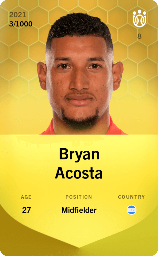 Bryan Acosta 2021-22 • Limited 3/1000