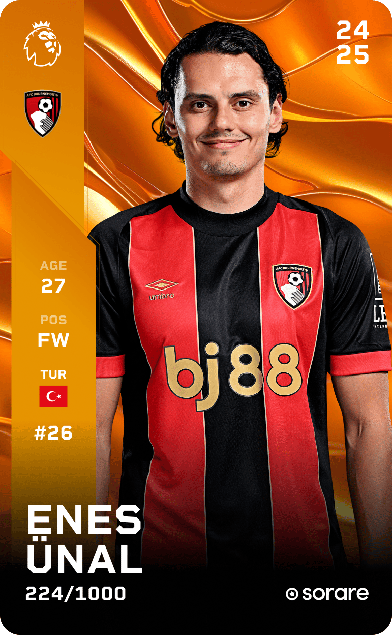 Enes Ünal 2024-25 • Limited 224/1000