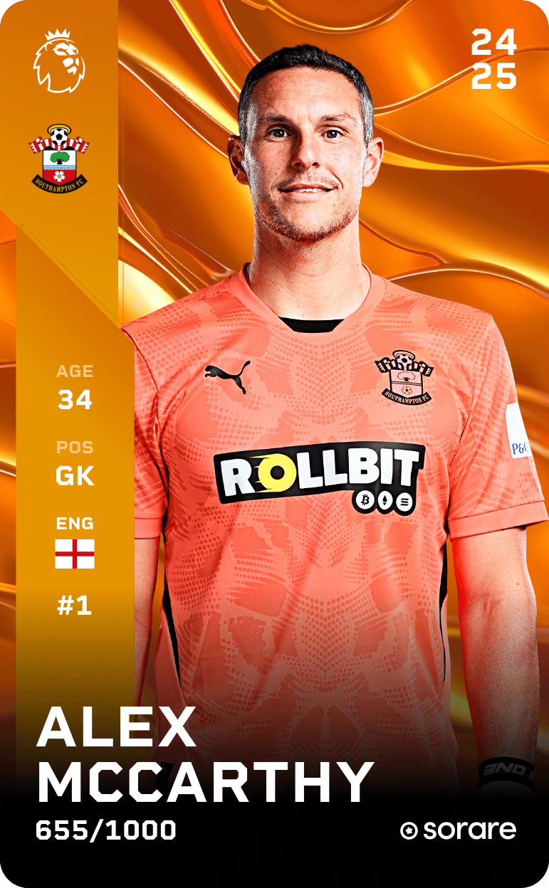 Alex McCarthy 2024-25 • Limited 655/1000