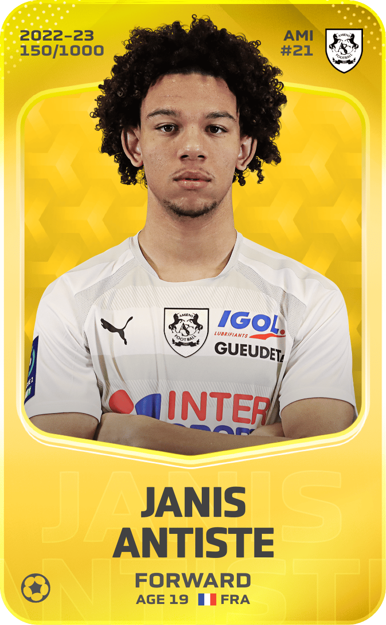 Janis Antiste 2022-23 • Limited 150/1000