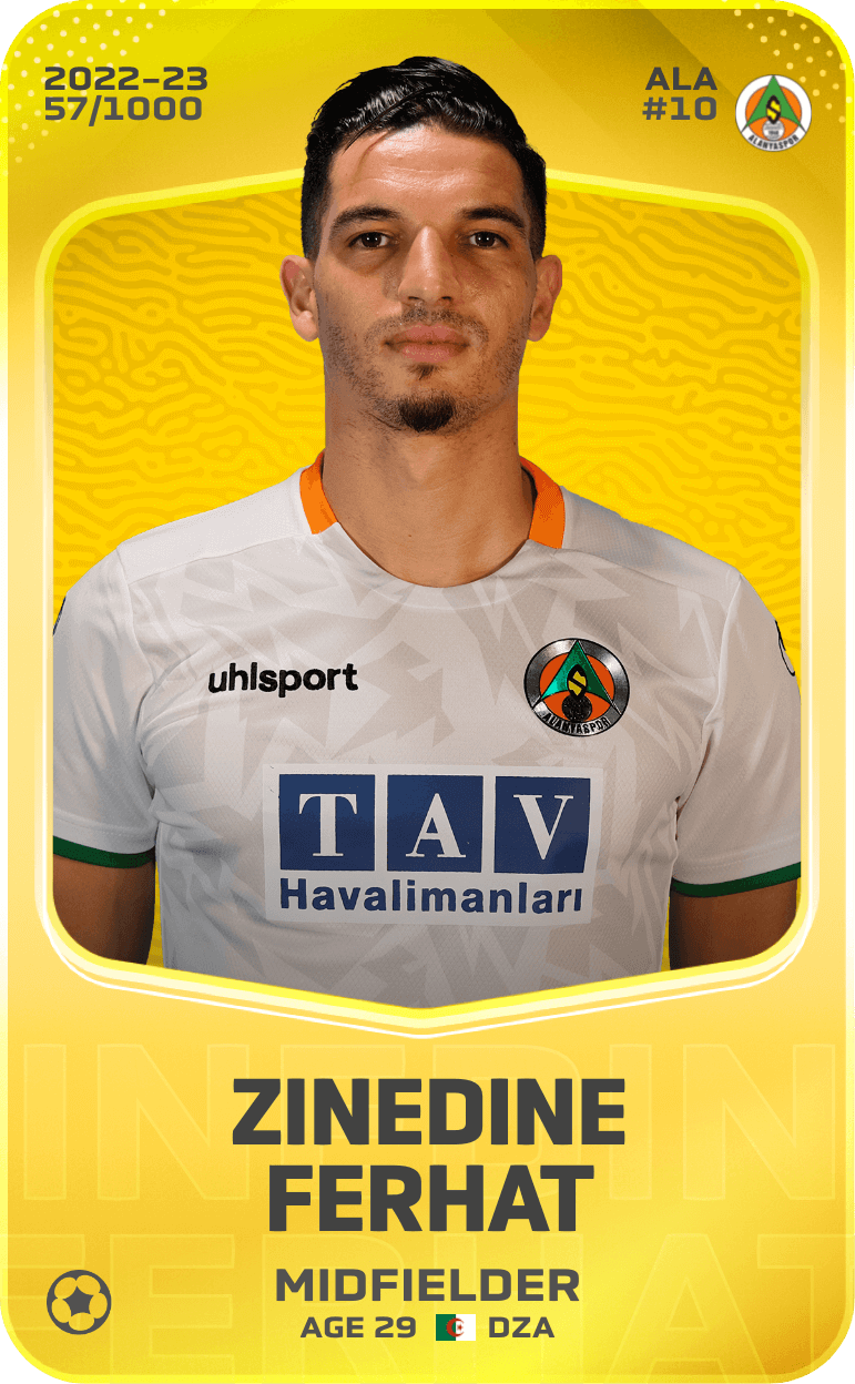 Zinedine Ferhat 2022-23 • Limited 57/1000