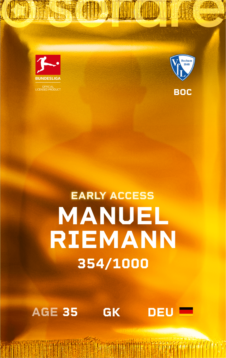 Manuel Riemann 2024-25 • Limited 354/1000