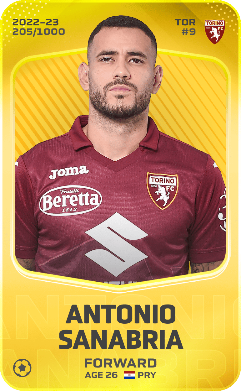 Antonio Sanabria 2022-23 • Limited 205/1000