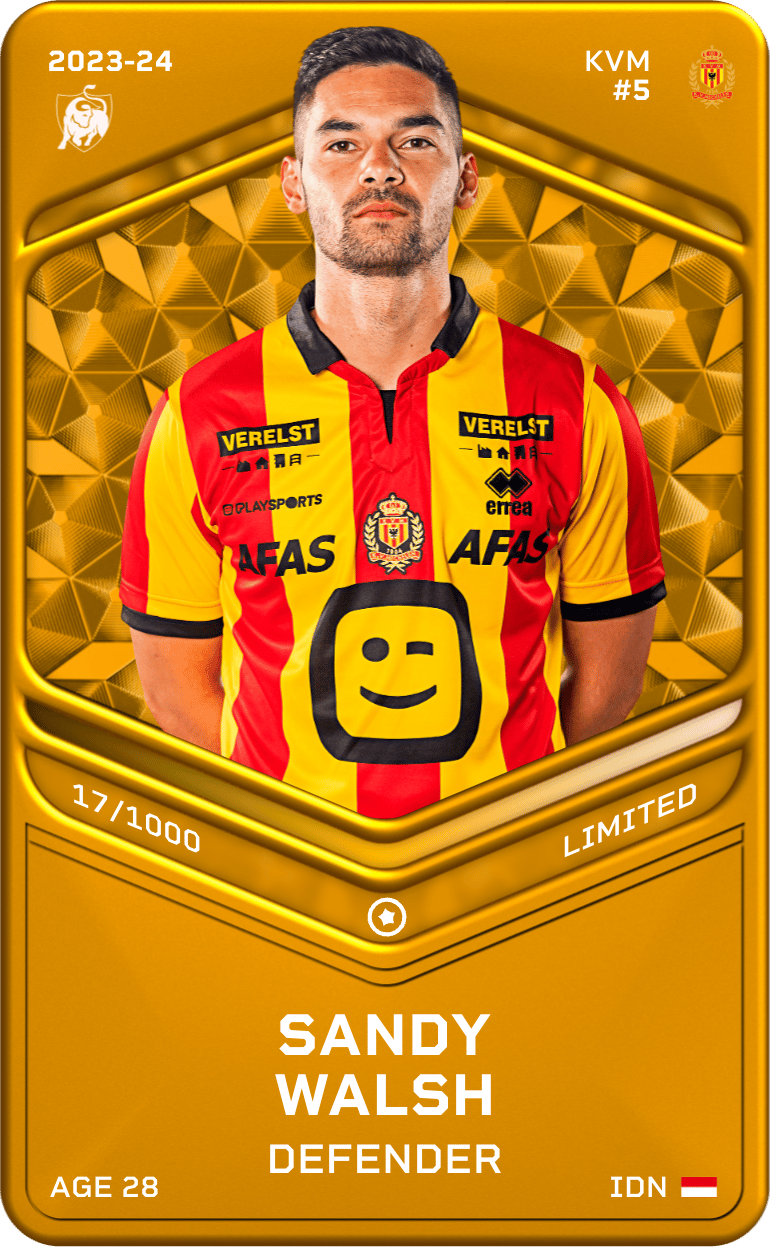 Sandy Walsh 2023-24 • Limited 17/1000