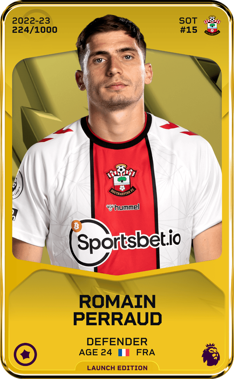 Romain Perraud 2022-23 • Limited 224/1000