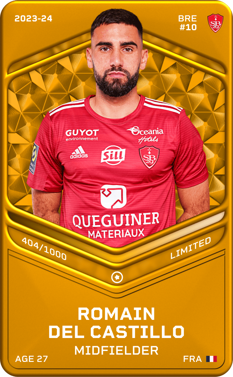 Romain Del Castillo 2023-24 • Limited 404/1000