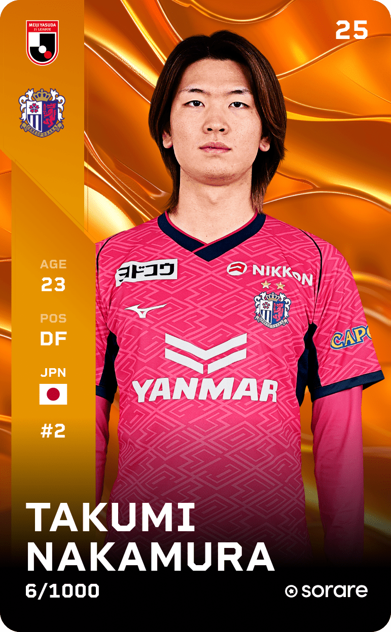 Takumi Nakamura 2025-26 • Limited 6/1000