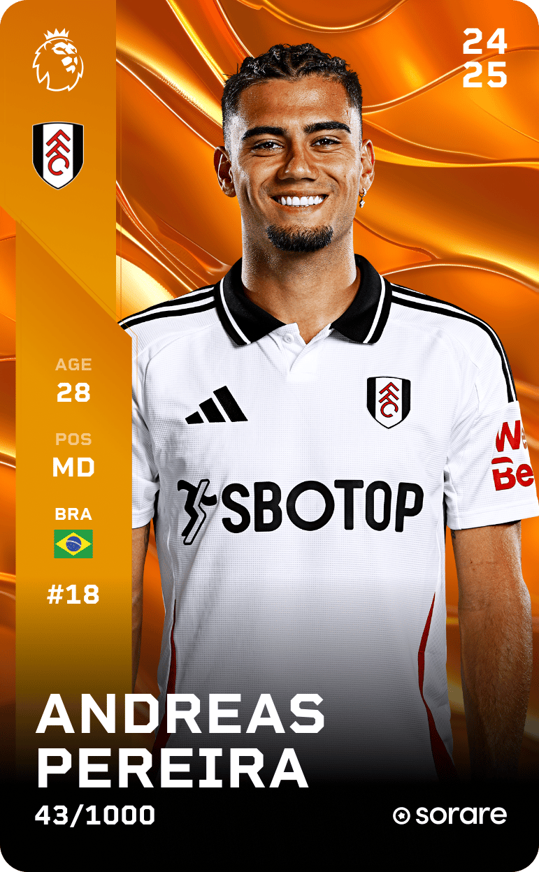 Andreas Pereira 2024-25 • Limited 43/1000
