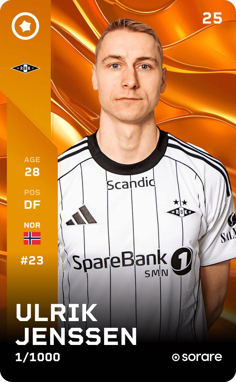 Ulrik Jenssen 2025-26 • Limited 1/1000