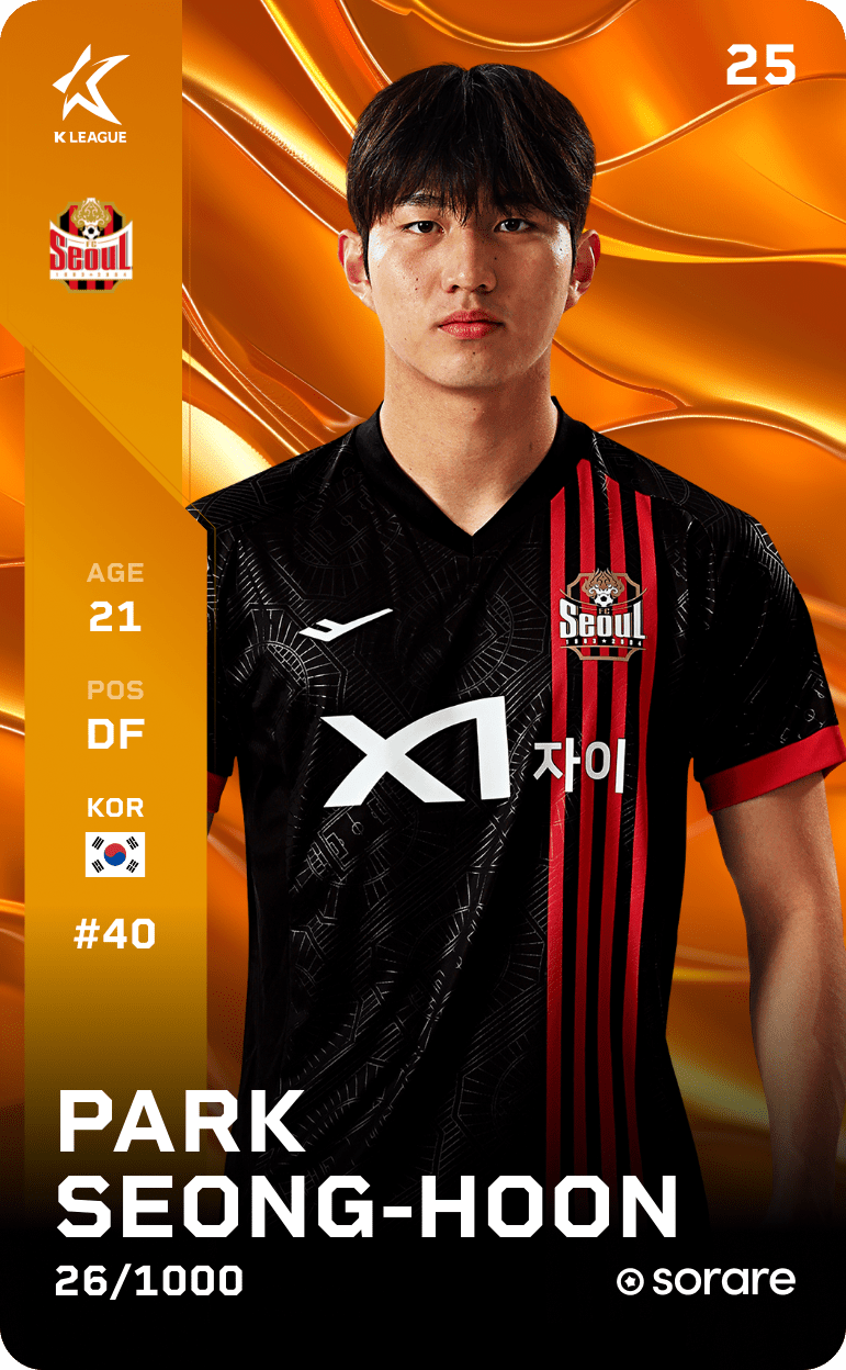 Park Seong-Hoon 2025-26 • Limited 26/1000