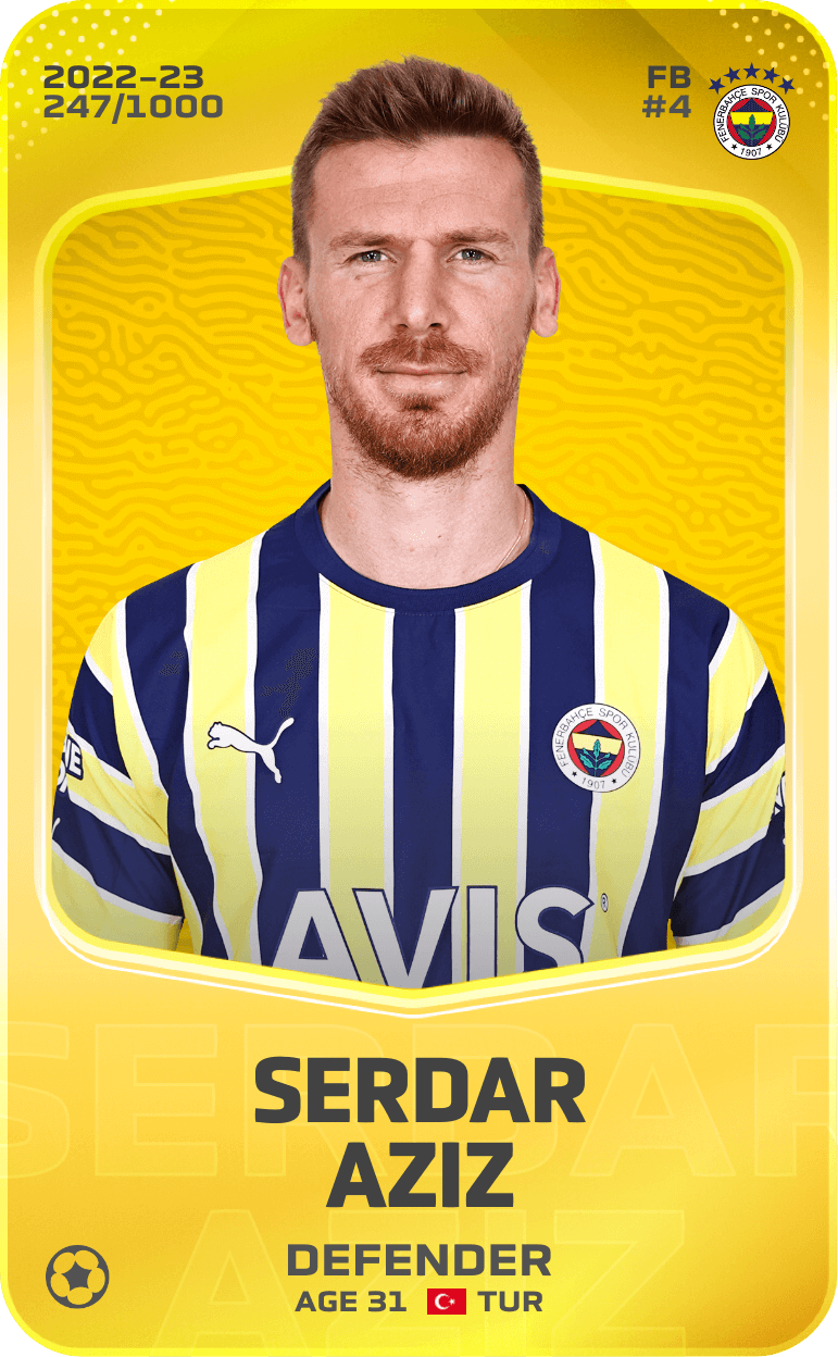 Serdar Aziz 2022-23 • Limited 247/1000