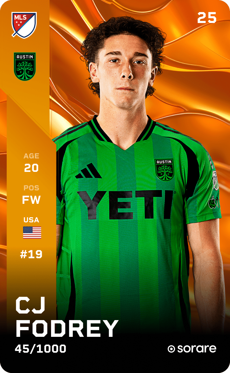 CJ Fodrey 2025-26 • Limited 45/1000