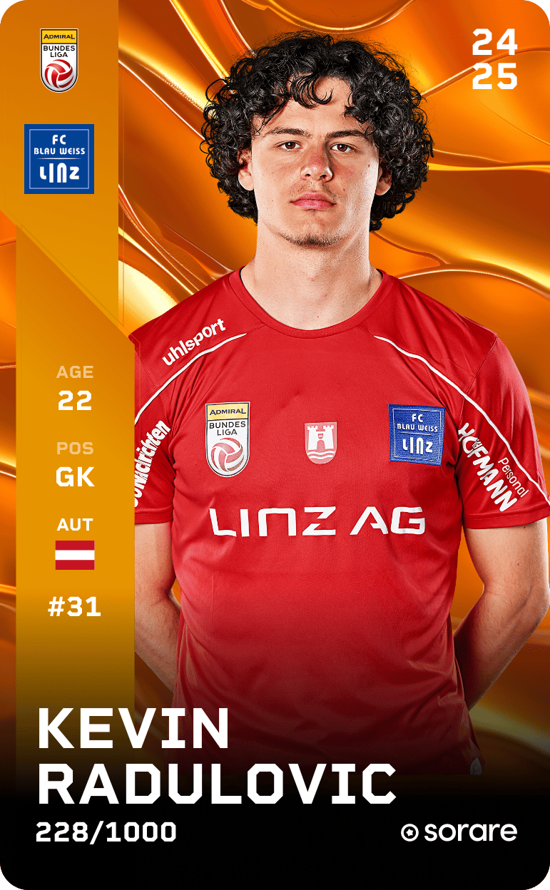 Kevin Radulovic 2024-25 • Limited 228/1000