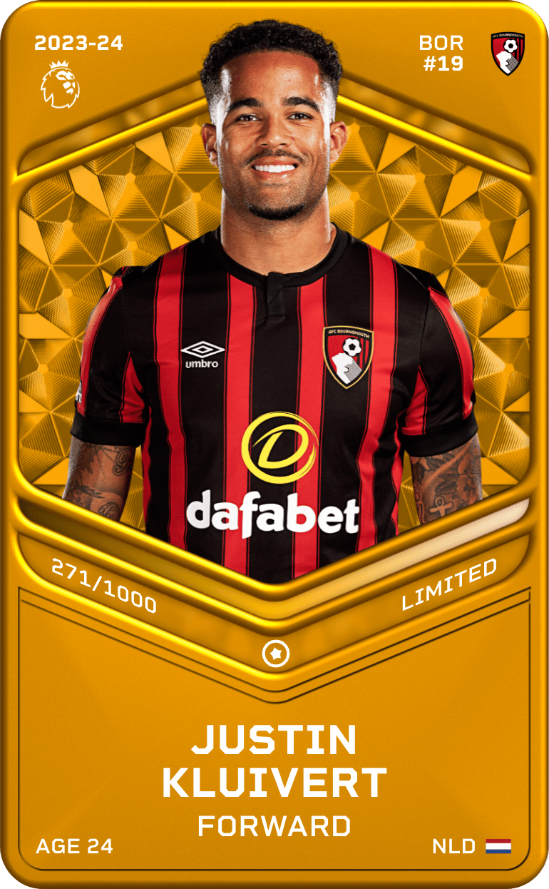Justin Kluivert 2023-24 • Limited 271/1000