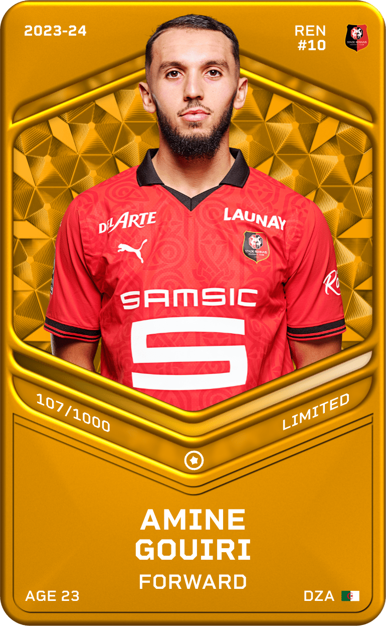Amine Gouiri 2023-24 • Limited 107/1000