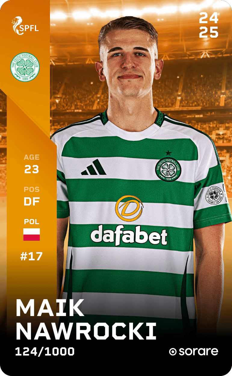 Maik Nawrocki 2024-25 • Limited 124/1000