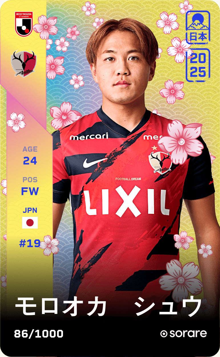 Shu Morooka 2025-26 • Limited 86/1000