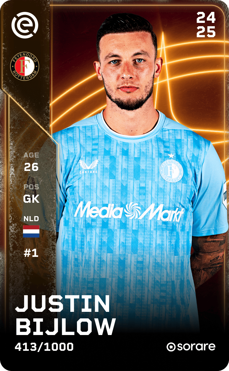 Justin Bijlow 2024-25 • Limited 413/1000