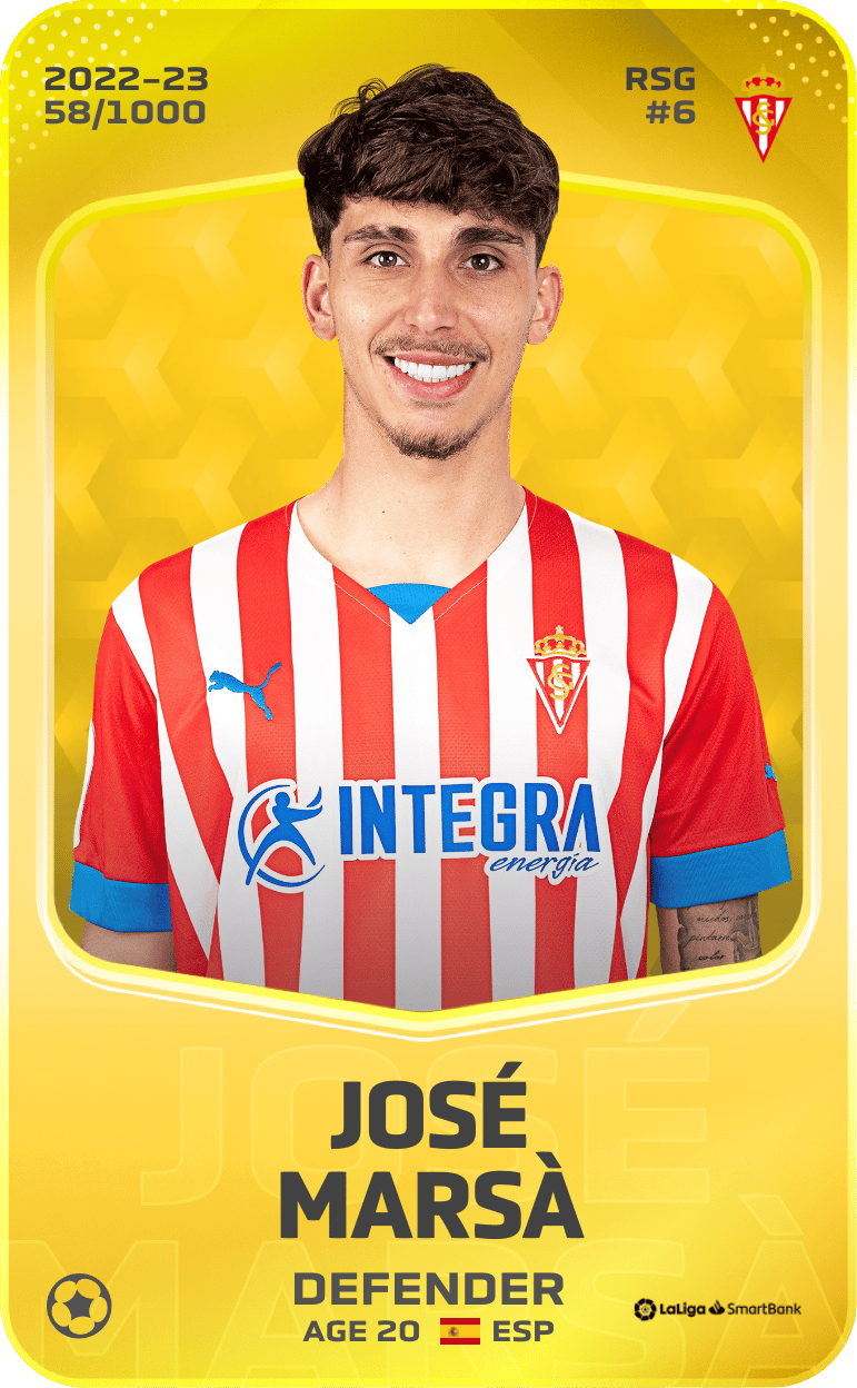 José Marsà 2022-23 • Limited 58/1000
