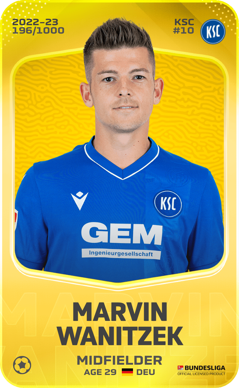 Marvin Wanitzek 2022-23 • Limited 196/1000