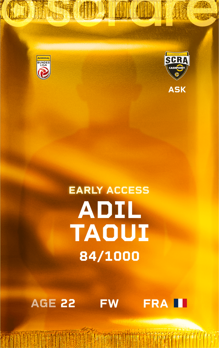 Adil Taoui 2024-25 • Limited 84/1000