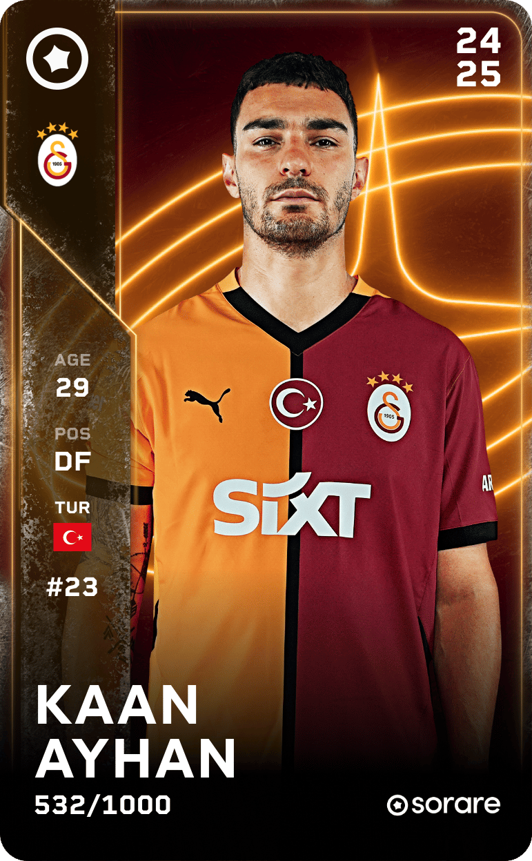 Kaan Ayhan 2024-25 • Limited 532/1000