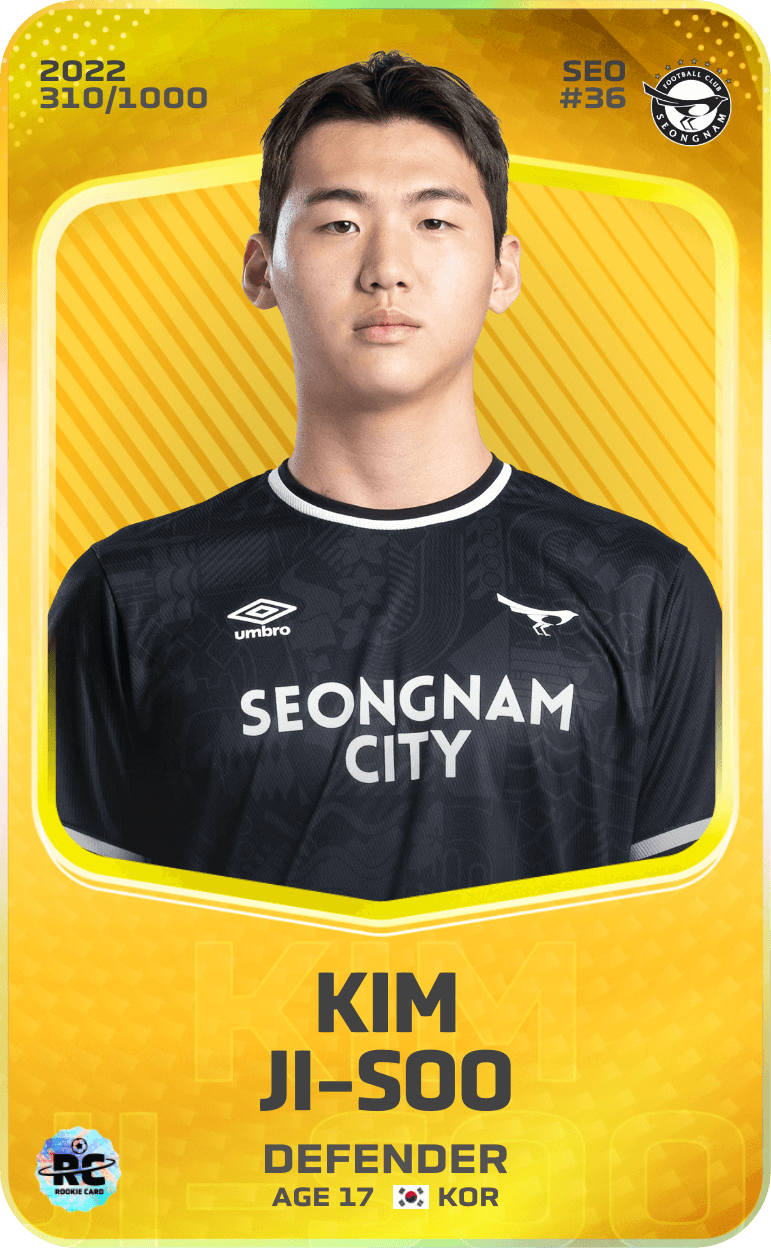 Kim Ji-Soo 2022-23 • Limited 310/1000