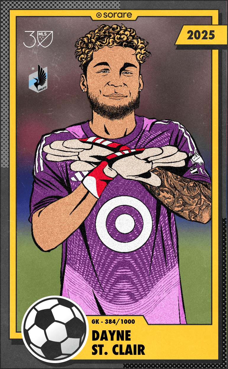 Dayne St. Clair 2025-26 • Limited 384/1000