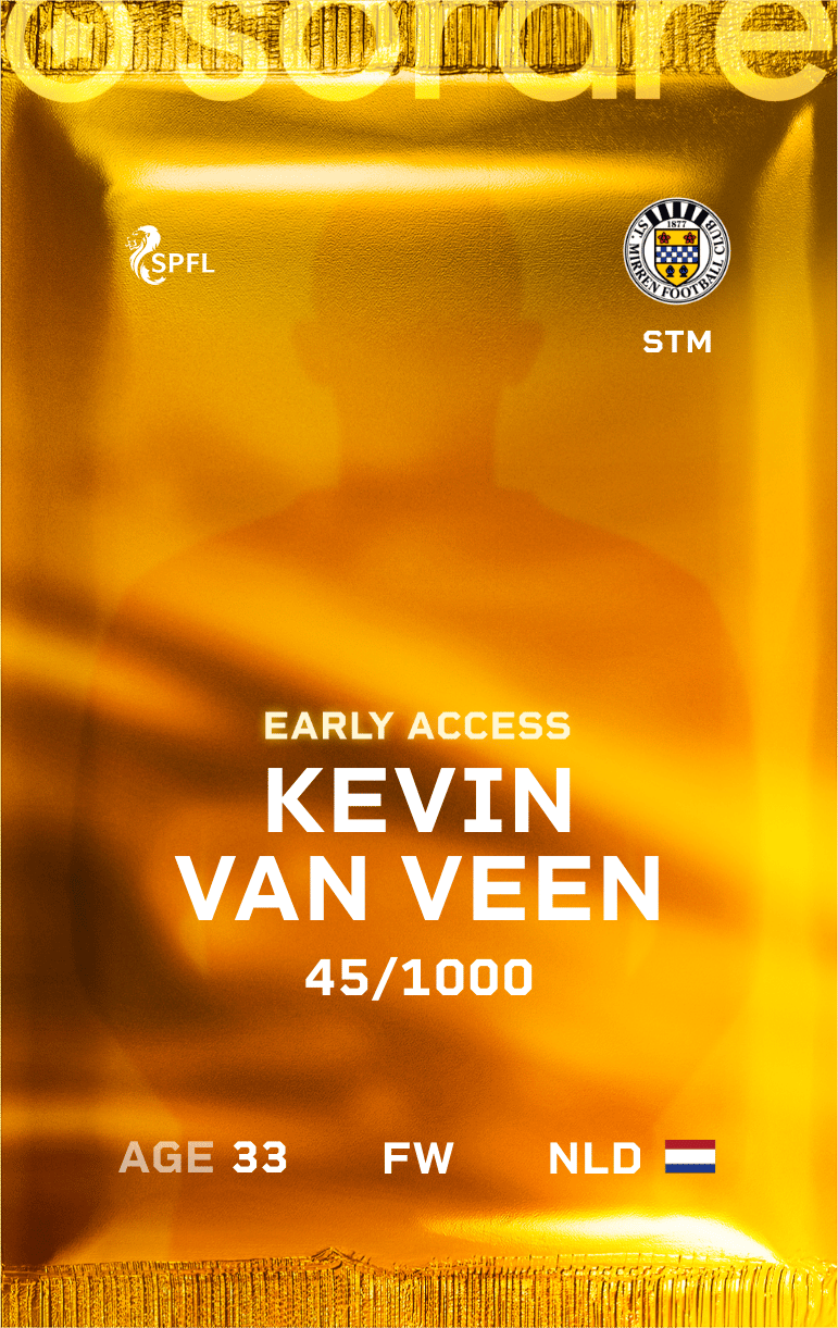 Kevin van Veen 2024-25 • Limited 45/1000