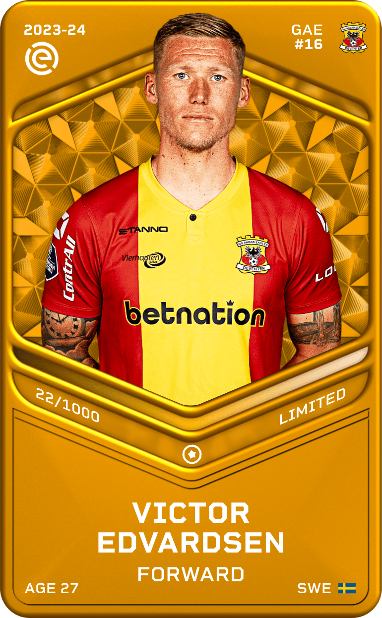 Victor Edvardsen 2023-24 • Limited 22/1000