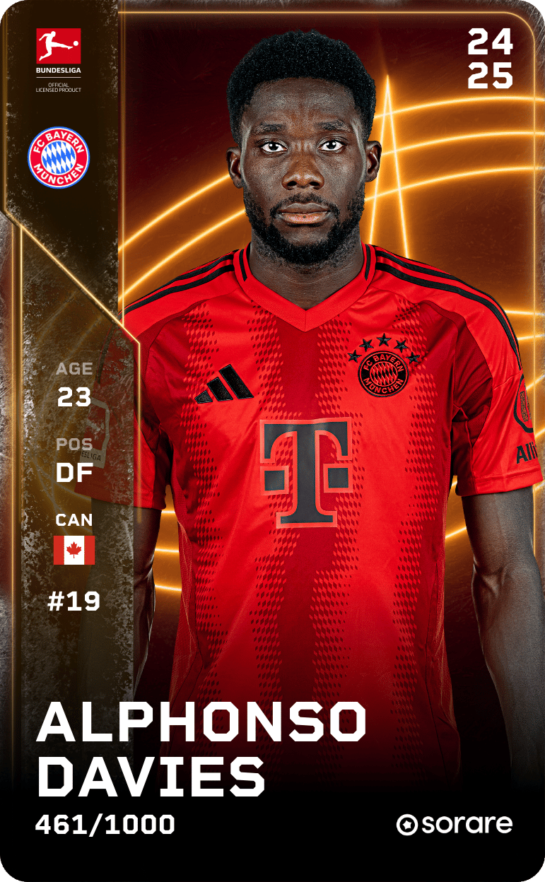 Alphonso Davies 2024-25 • Limited 461/1000
