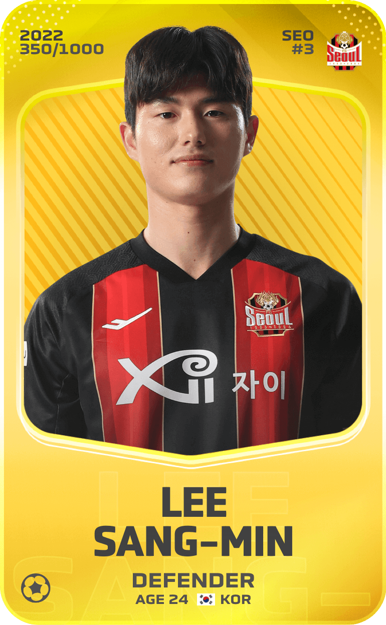 Lee Sang-Min 2022-23 • Limited 350/1000