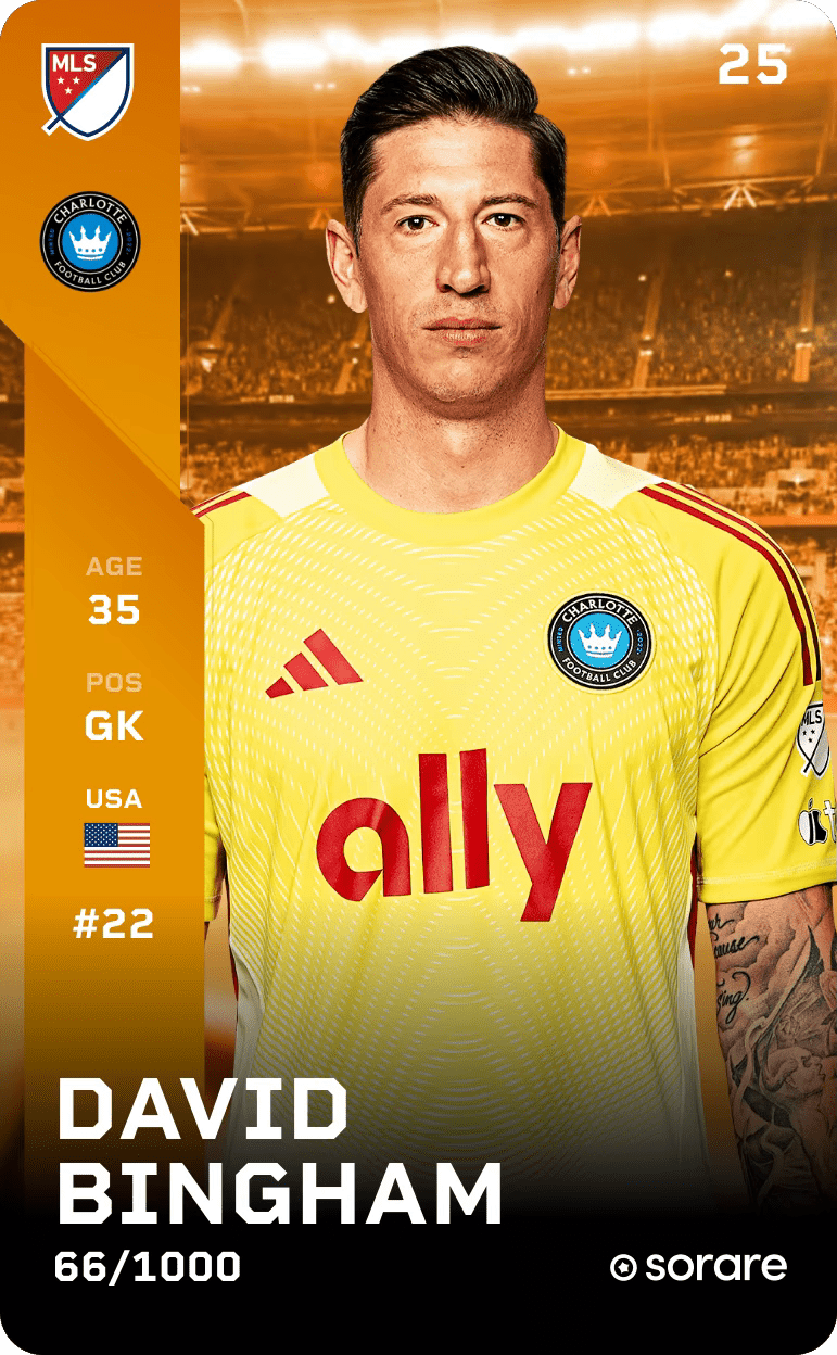 David Bingham 2025-26 • Limited 66/1000