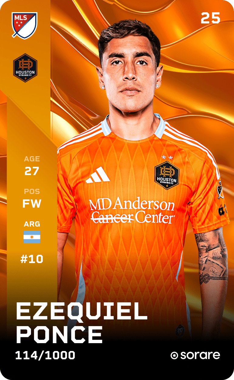 Ezequiel Ponce 2025-26 • Limited 114/1000