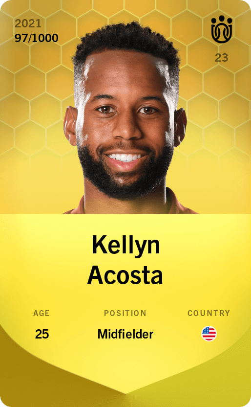 Kellyn Acosta 2021-22 • Limited 97/1000