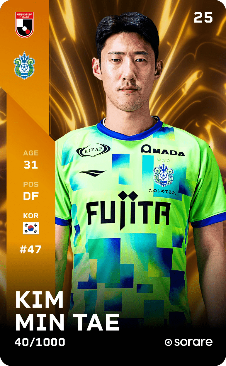 KIM MIN TAE 2025-26 • Limited 40/1000