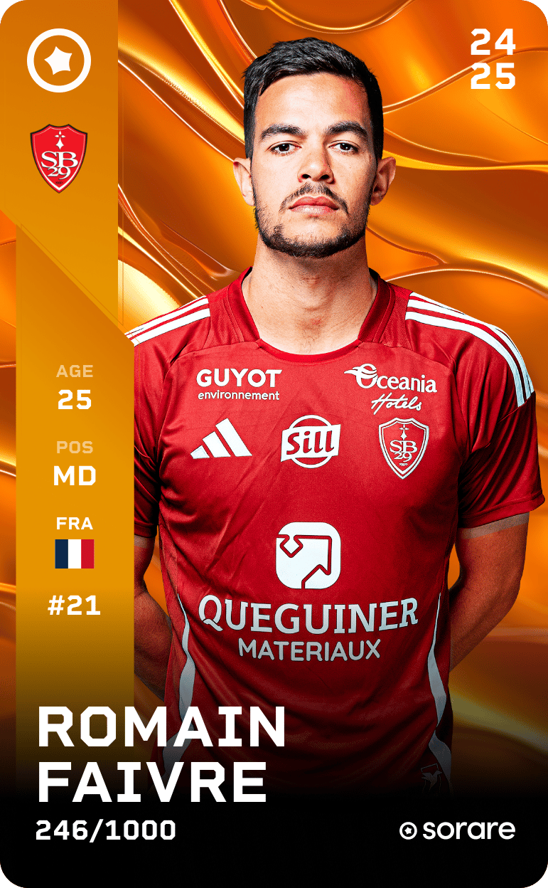 Romain Faivre 2024-25 • Limited 246/1000