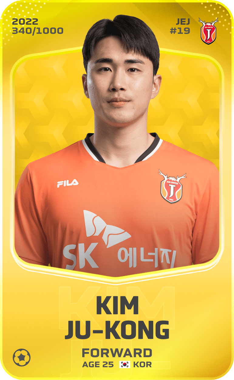 Kim Ju-Kong 2022-23 • Limited 340/1000