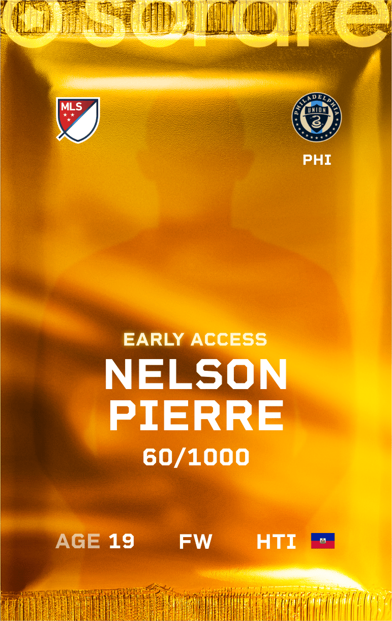 Nelson Pierre 2025-26 • Limited 60/1000