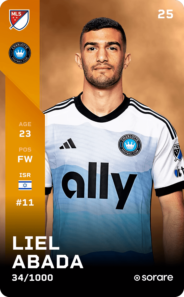Liel Abada 2025-26 • Limited 34/1000