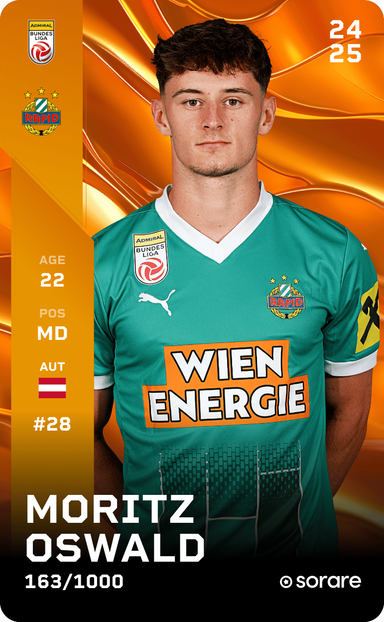 Moritz Oswald 2024-25 • Limited 163/1000