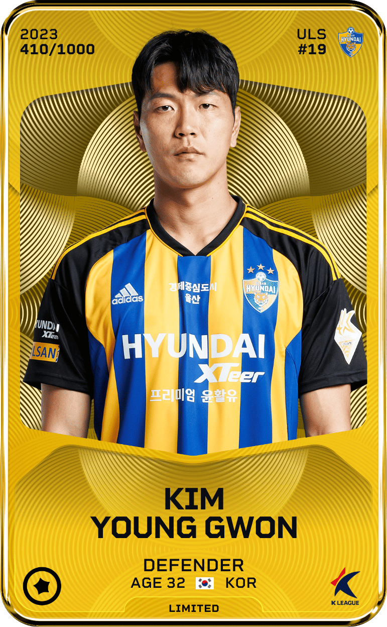 Kim Young Gwon 2023-24 • Limited 410/1000