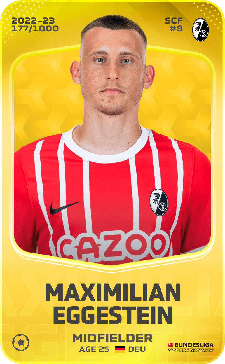 Maximilian Eggestein 2022-23 • Limited 177/1000