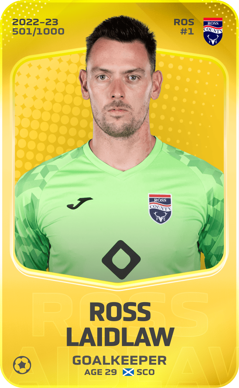 Ross Laidlaw 2022-23 • Limited 501/1000