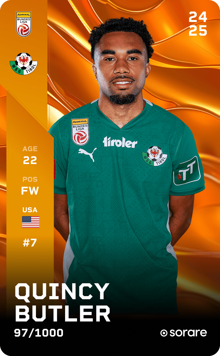 Quincy Butler 2024-25 • Limited 97/1000