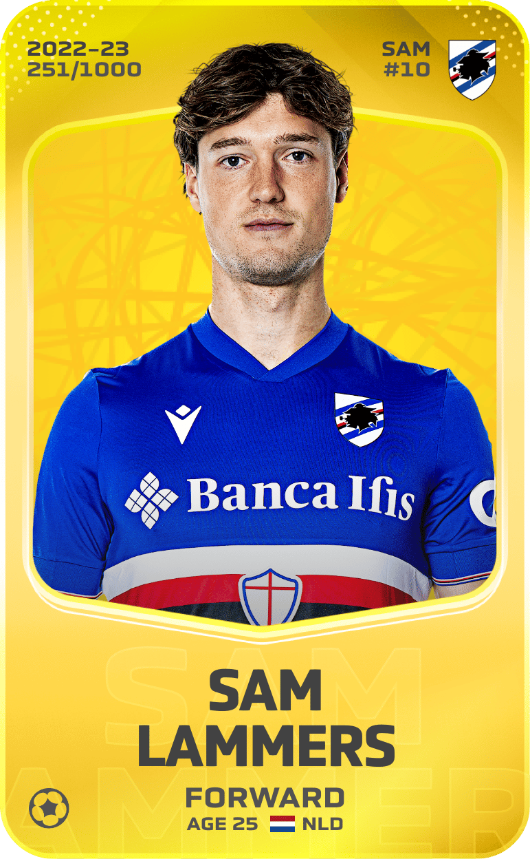 Sam Lammers 2022-23 • Limited 251/1000