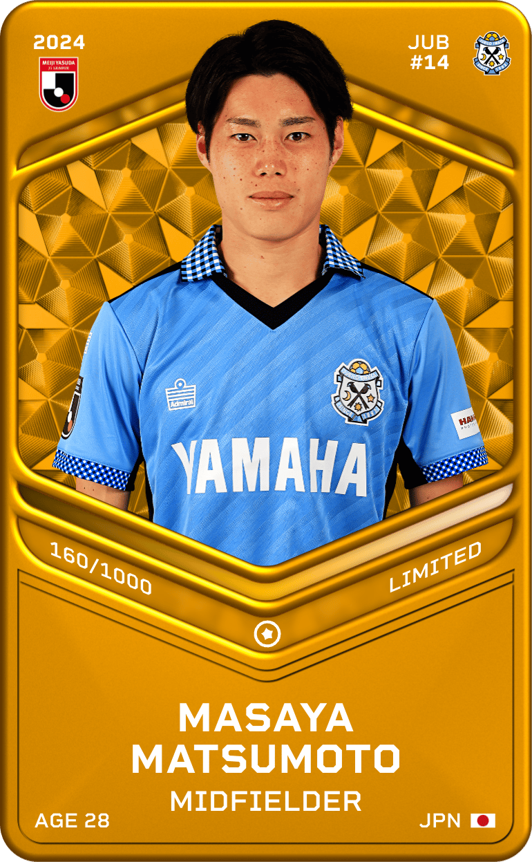 Masaya Matsumoto 2024-25 • Limited 160/1000