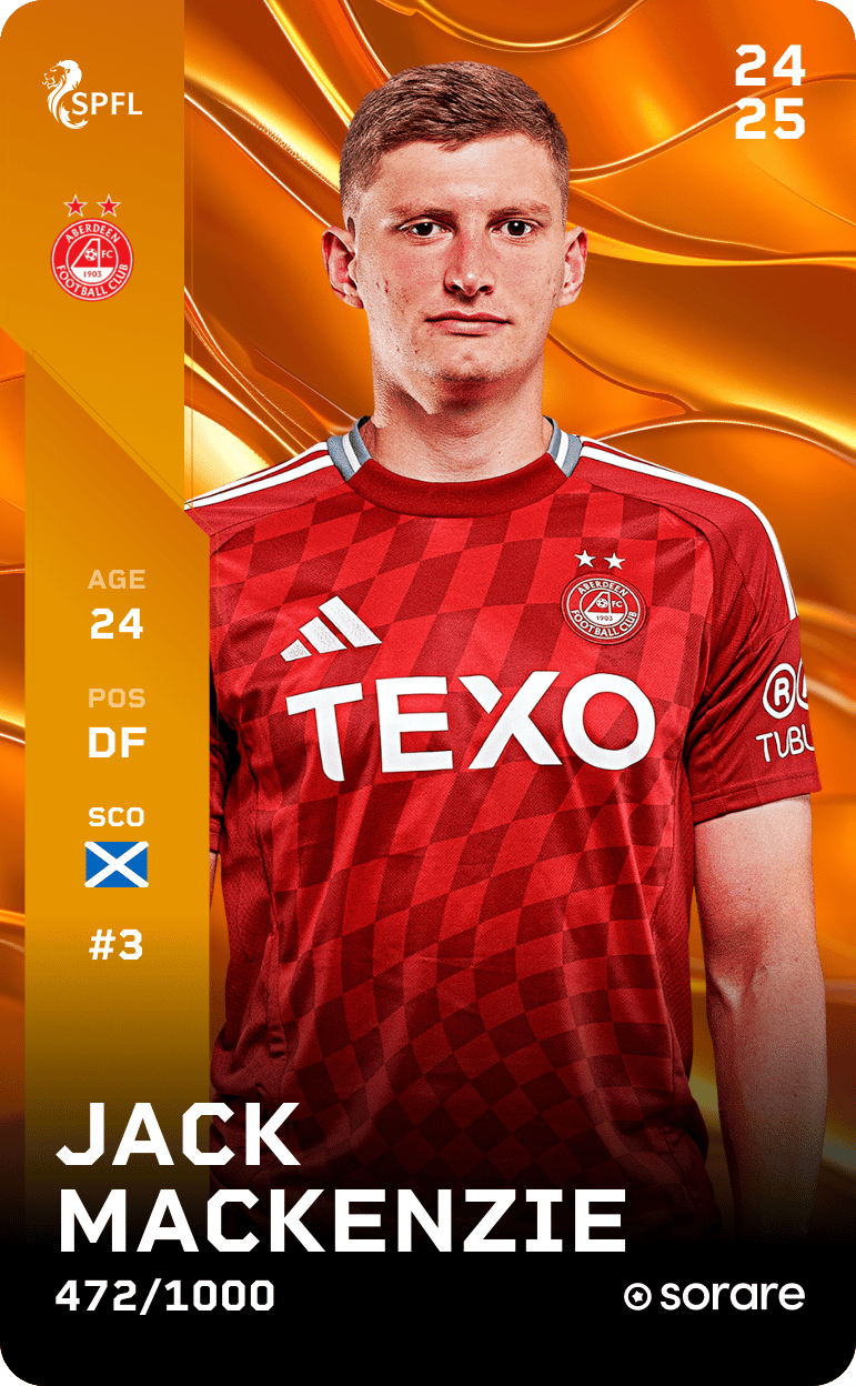 Jack MacKenzie 2024-25 • Limited 472/1000