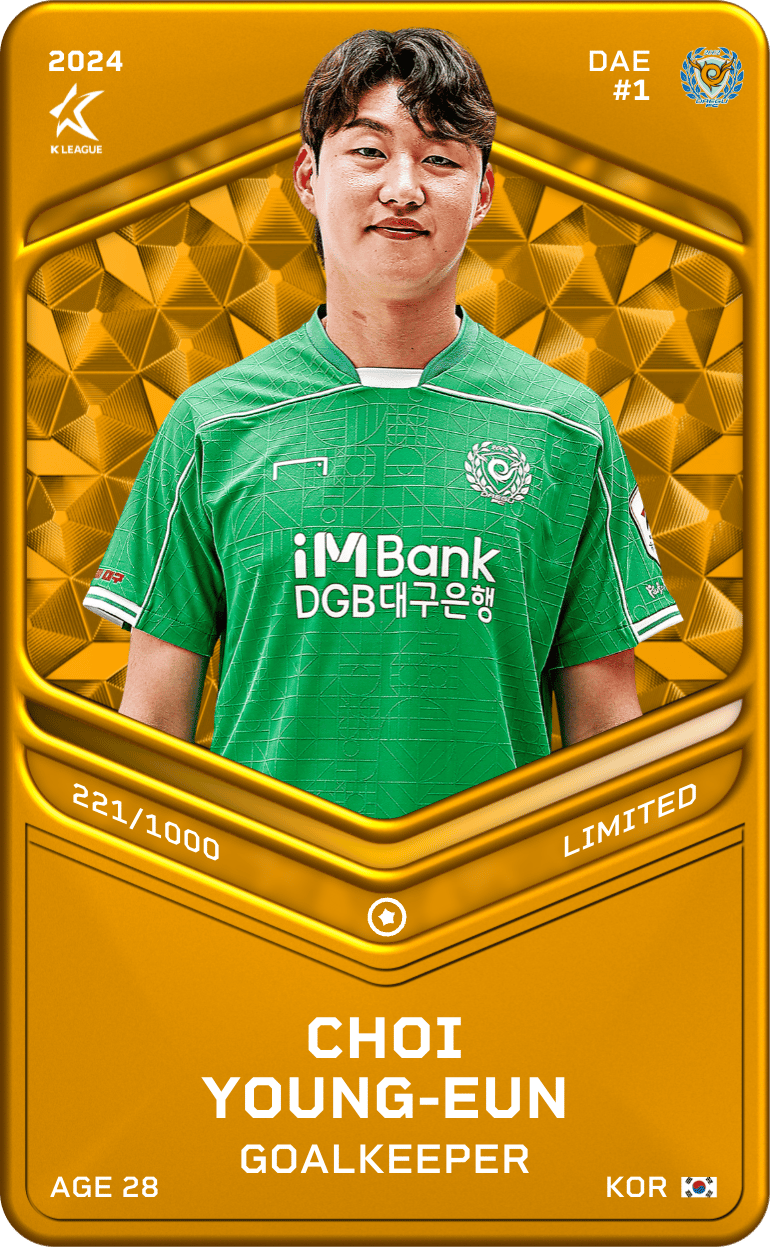 Choi Young-Eun 2024-25 • Limited 221/1000